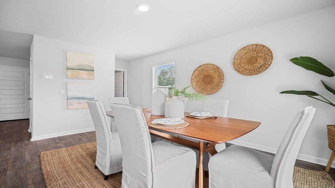 Furnished interior view inside a new home in Longleaf Village, Rincon (Image 17).