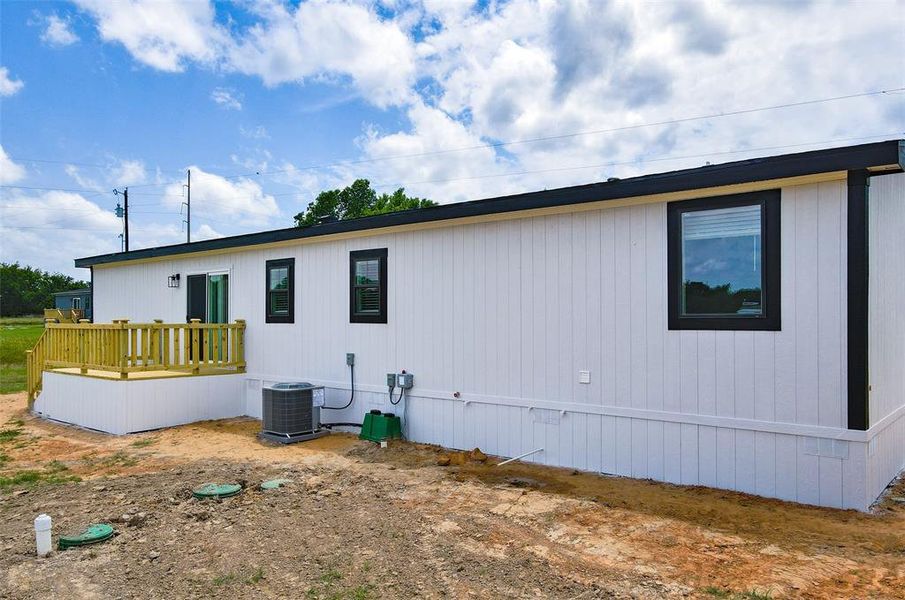 Exterior details and patio area of a home in , Grand Saline (Image 22). Exterior details and patio area of a home in , Grand Saline (Image 22).