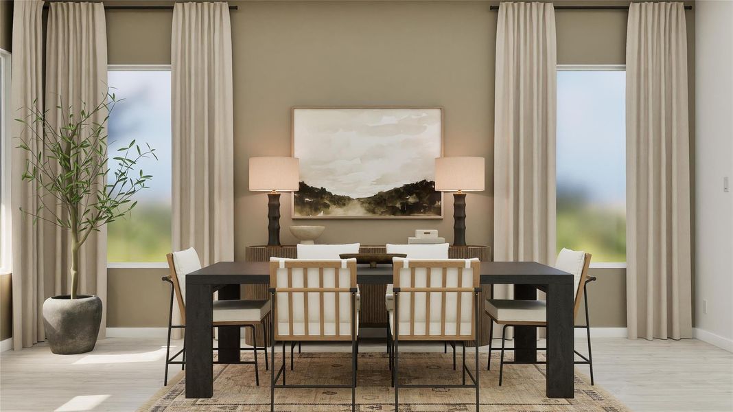 Furnished interior view inside a new home in Cotton Brook, Hutto (Image 11).