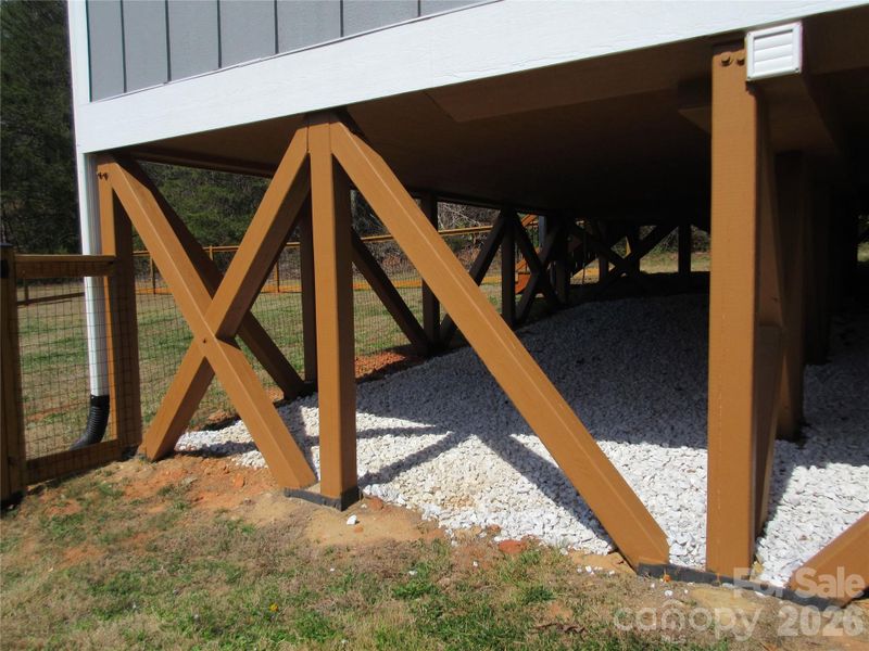 Exterior details and patio area of a home in , Rutherfordton (Image 25).
