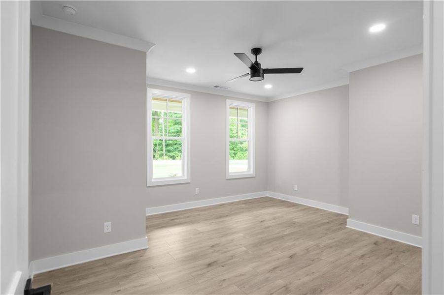 Spacious, unfurnished interior of a new home in , Lilburn (Image 24).