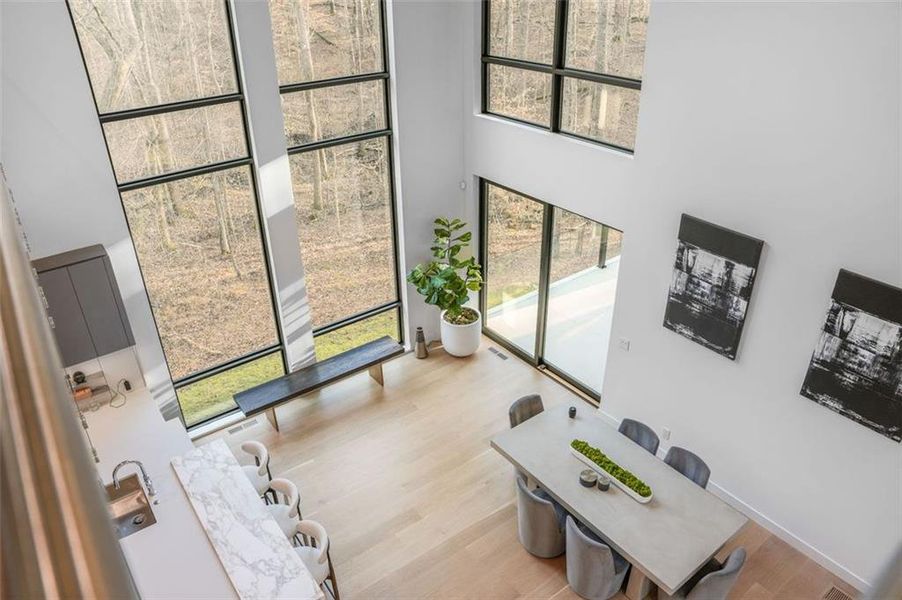 Furnished interior view inside a new home in , Roswell (Image 42). Furnished interior view inside a new home in , Roswell (Image 42).