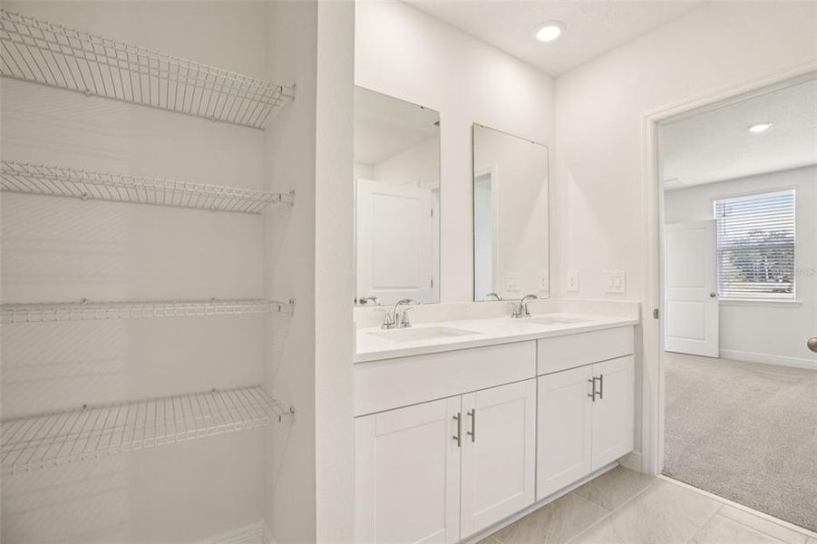 Furnished interior view inside a new home in The Reserve at Hammock Oaks - Classic Series, Lady Lake (Image 9).