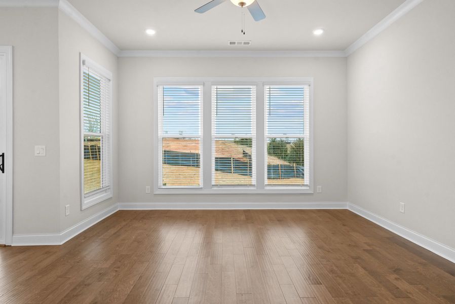 Representative unfurnished interior of a home built from the The Cantrell by The Providence Group in Aberdeen, Hoschton (Image 16).