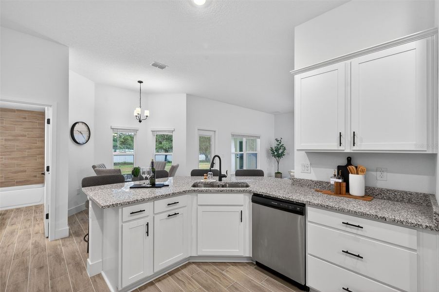 Furnished interior view inside a new home in Hill Country Estates, Dade City (Image 18).