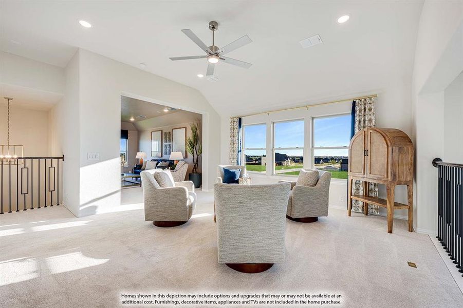 Furnished interior view inside a new home in Addison Hills, Cedar Hill (Image 32).