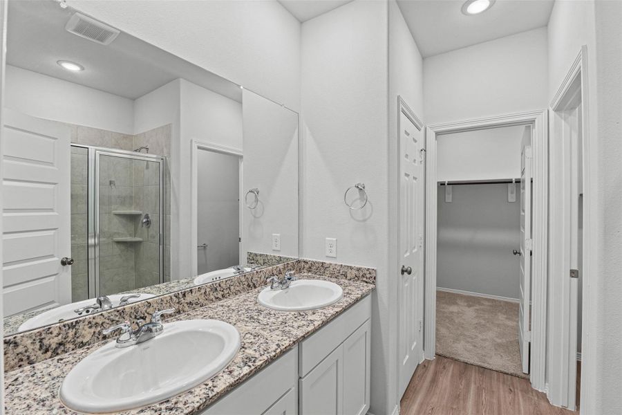 Furnished interior view inside a new home in Liberty Collection at Fairway Farms, Tomball (Image 3).