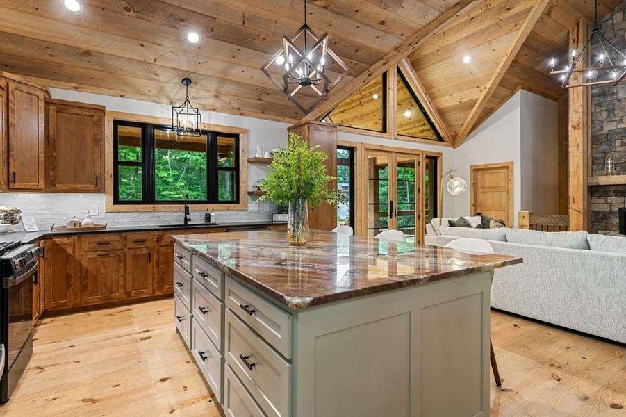 Furnished interior view inside a new home in , McCaysville (Image 10).