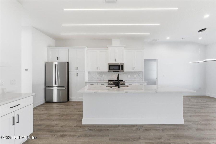 Furnished interior view inside a new home in , Palm Coast (Image 6). Furnished interior view inside a new home in , Palm Coast (Image 6).