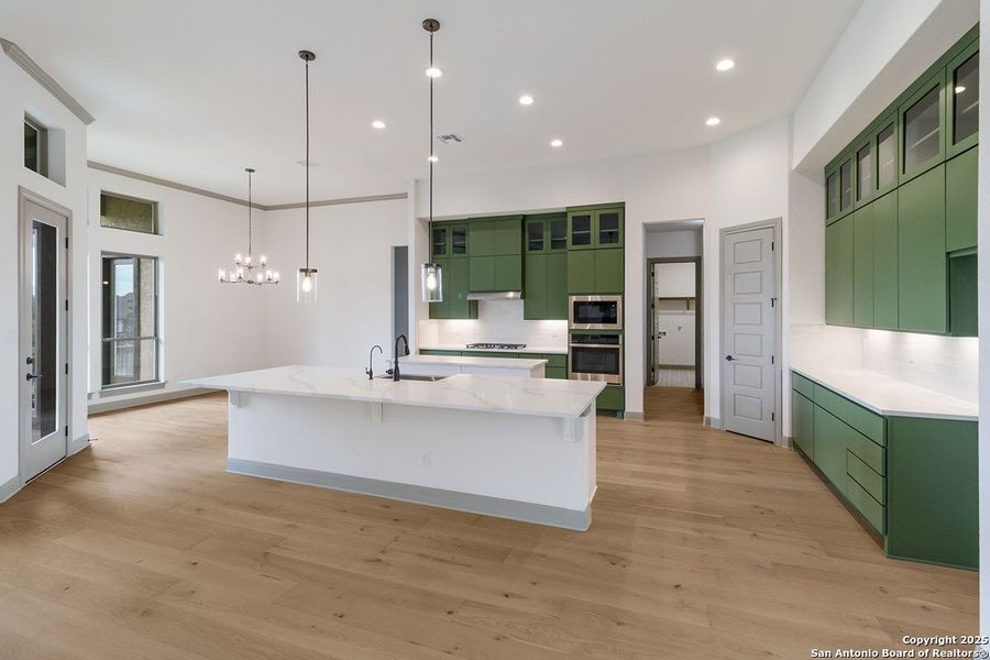 Furnished interior view inside a new home in Johnson Ranch, Bulverde (Image 10). Furnished interior view inside a new home in Johnson Ranch, Bulverde (Image 10).