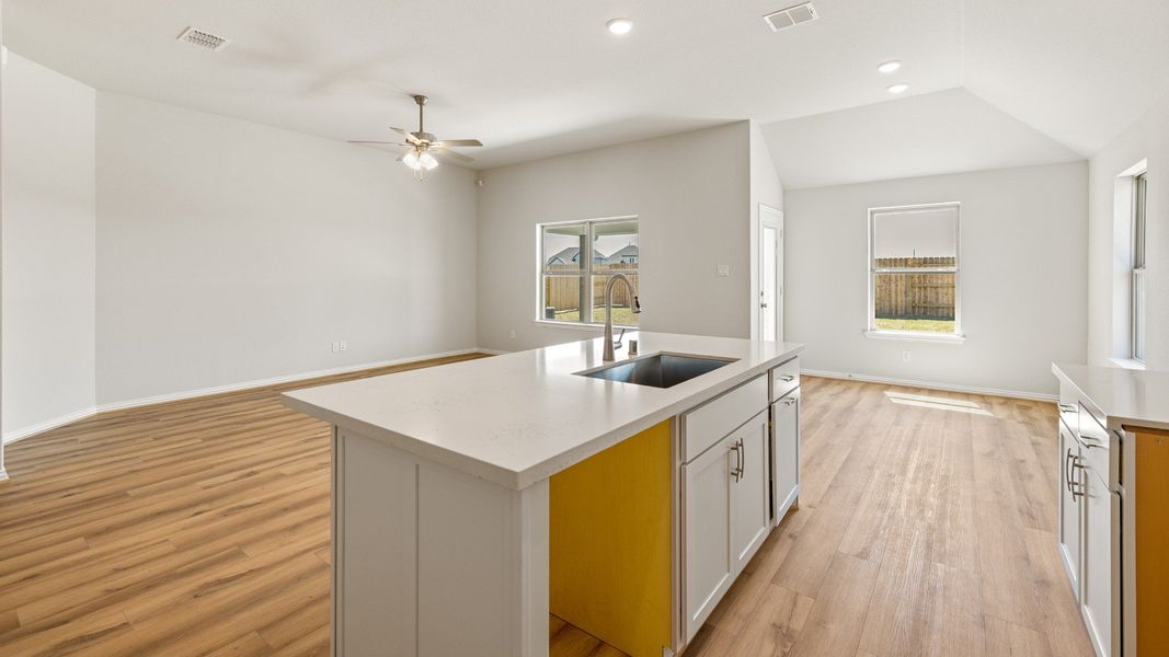 Furnished interior view inside a new home in River Ranch, Dayton (Image 13).