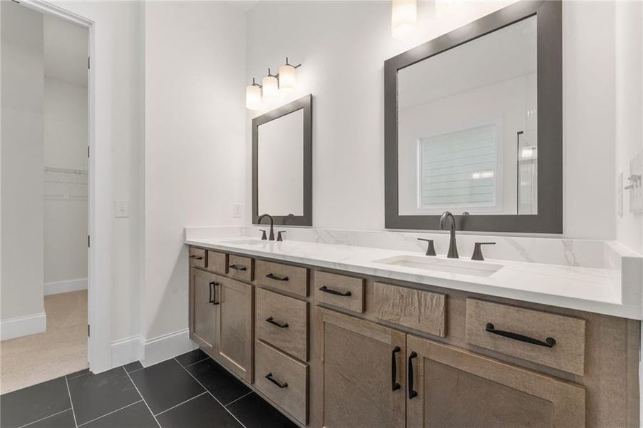 Furnished interior view inside a new home in The Reserve at Knollwood, Canton (Image 10).
