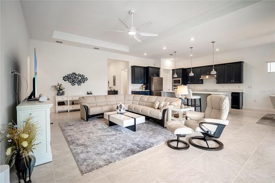 Furnished interior view inside a new home in , Ocala (Image 12).