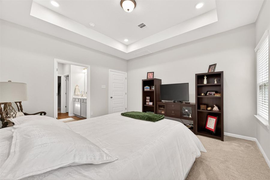 Furnished interior view inside a new home in Mill Creek Trails, Magnolia (Image 18).
