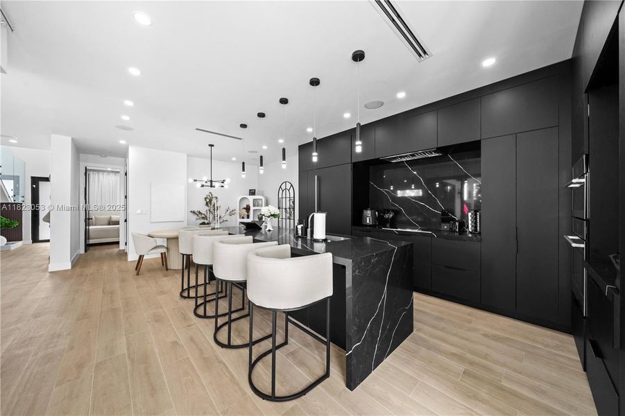 Furnished interior view inside a new home in , Miami (Image 41).