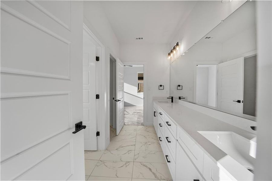 Furnished interior view inside a new home in , Garland (Image 8).