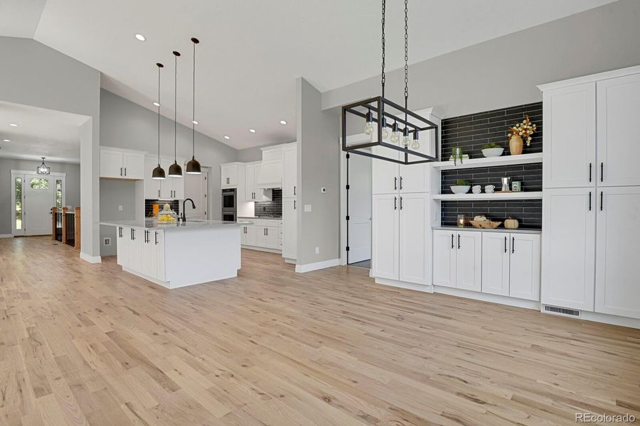 Furnished interior view inside a new home in , Parker (Image 11). Furnished interior view inside a new home in , Parker (Image 11).