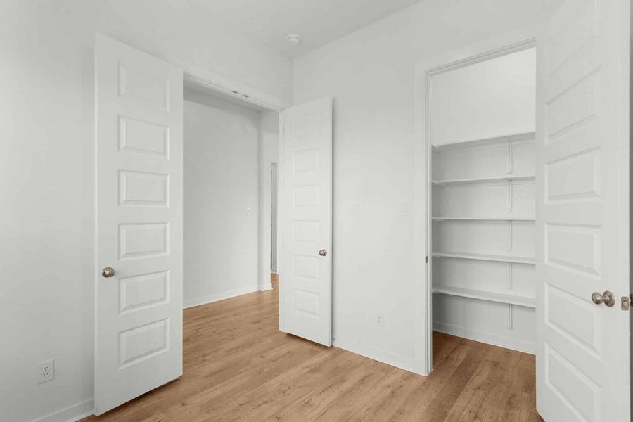 Spacious, unfurnished interior of a new home in The Grove at Blackhawk, Pflugerville (Image 19). Spacious, unfurnished interior of a new home in The Grove at Blackhawk, Pflugerville (Image 19).