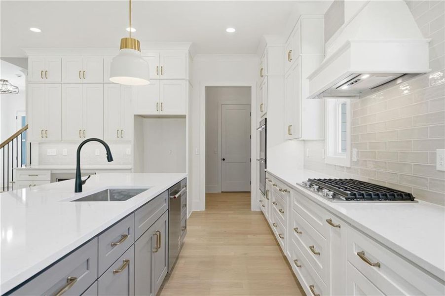 Furnished interior view inside a new home in , Marietta (Image 29).