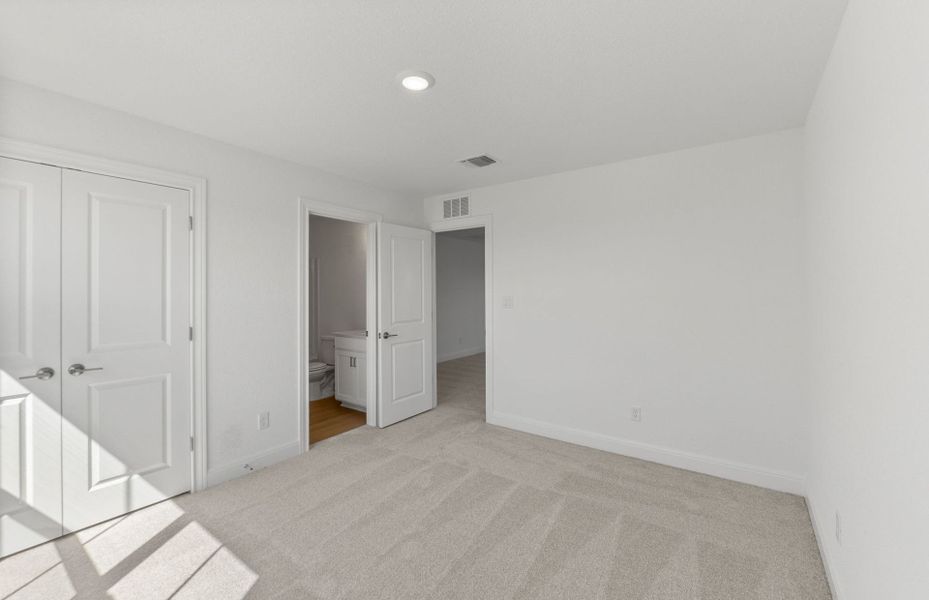 Spacious, unfurnished interior of a new home in Saddleback at Santa Rita Ranch, Liberty Hill (Image 28). Spacious, unfurnished interior of a new home in Saddleback at Santa Rita Ranch, Liberty Hill (Image 28).