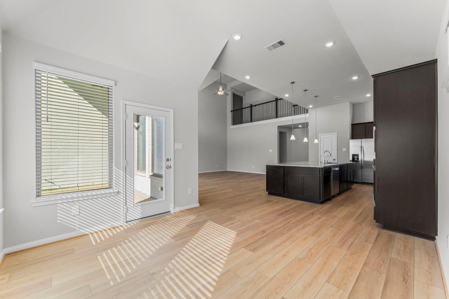 Spacious, unfurnished interior of a new home in The Highlands, Porter (Image 31). Spacious, unfurnished interior of a new home in The Highlands, Porter (Image 31).