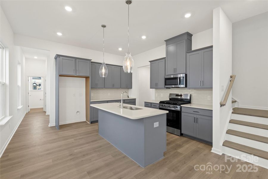 Furnished interior view inside a new home in , Indian Land (Image 7).