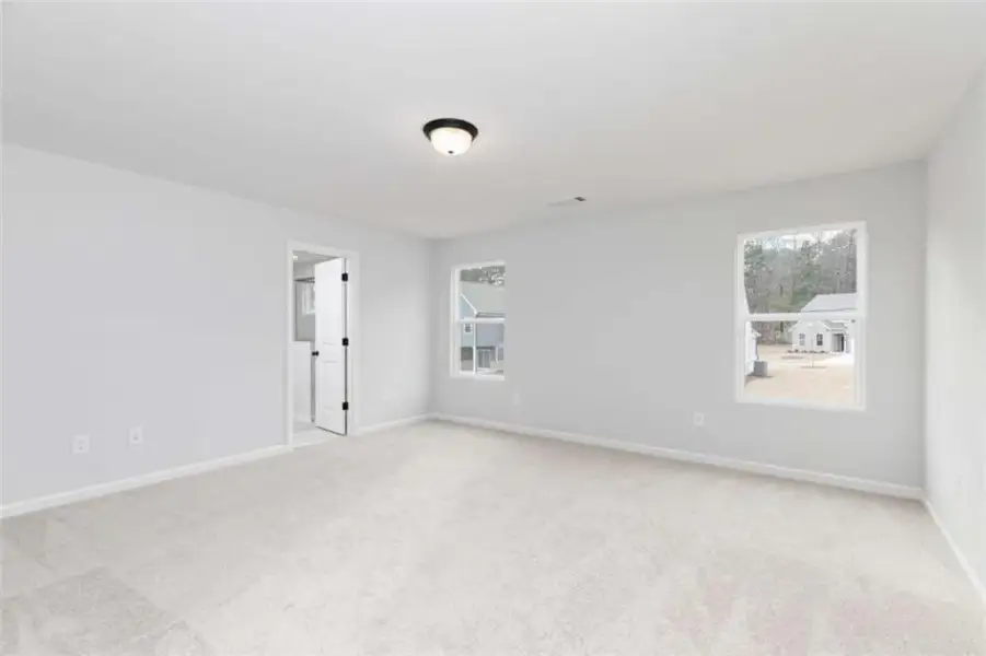 Spacious, unfurnished interior of a new home in Madison at Buice Lake, Acworth (Image 15).