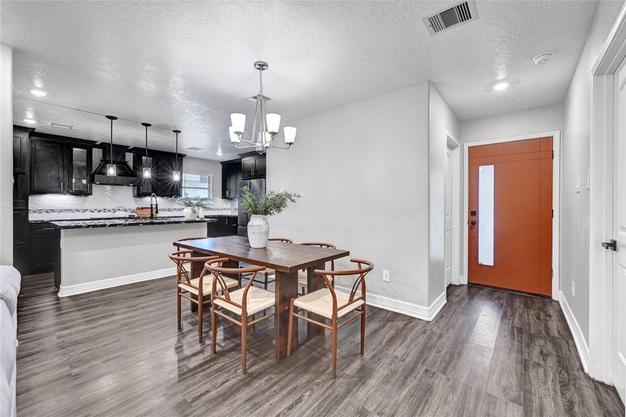 Furnished interior view inside a new home in , League City (Image 5). Furnished interior view inside a new home in , League City (Image 5).