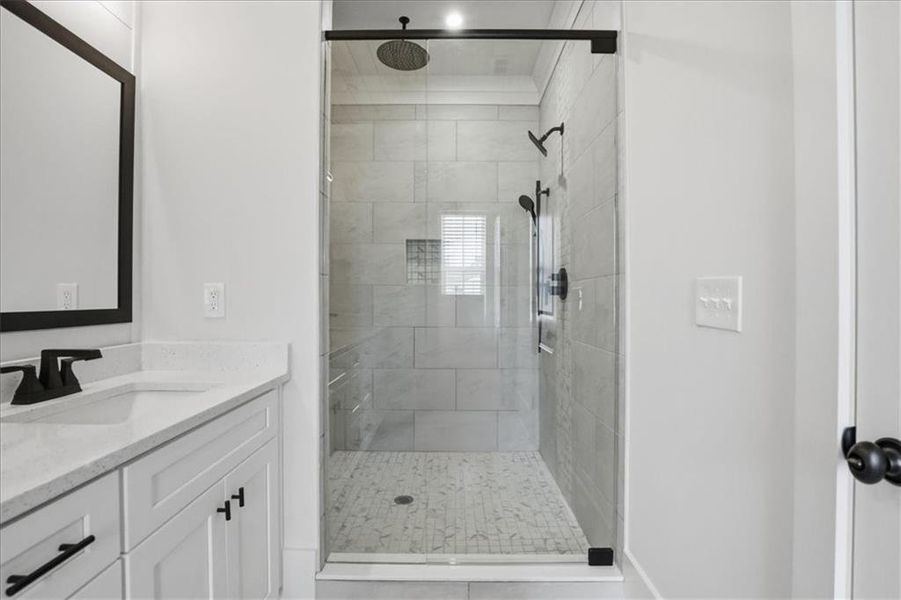 Furnished interior view inside a new home in , Braselton (Image 12).