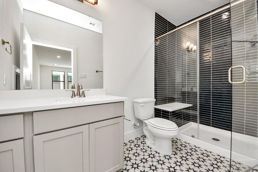 Furnished interior view inside a new home in Caywood Place, Houston (Image 4).