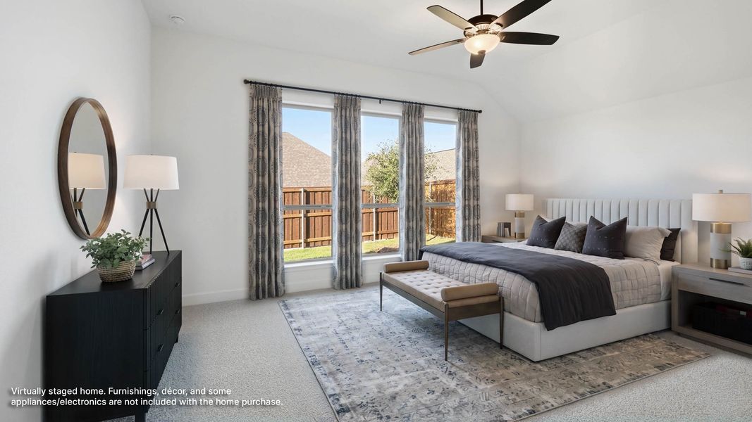 Furnished interior view inside a new home in Hillstead, Lavon (Image 10).