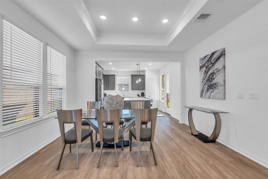 Furnished interior view inside a new home in , Fulshear (Image 4).