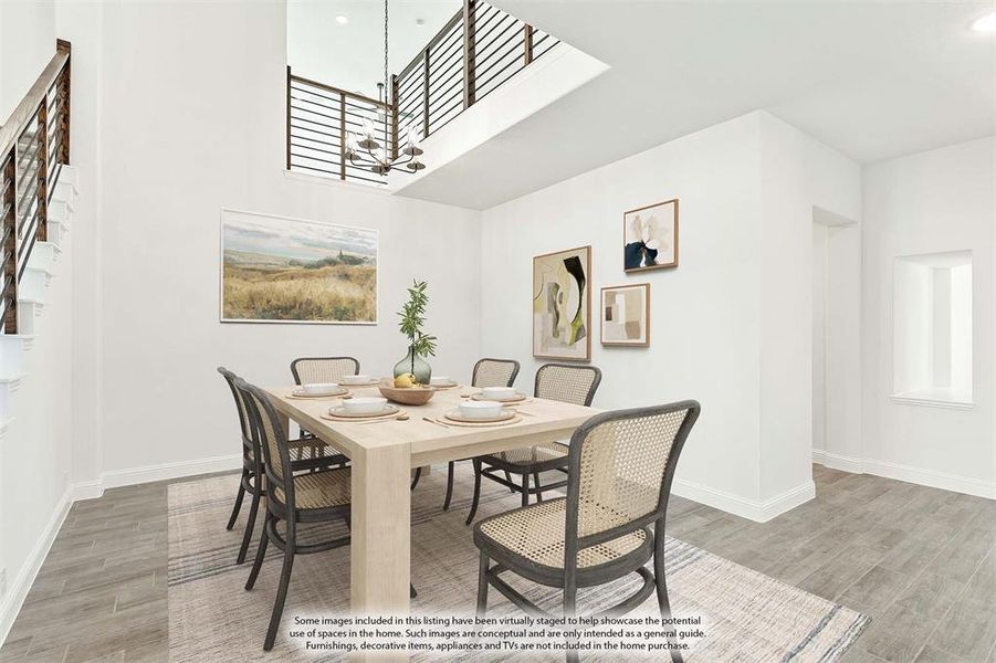 Furnished interior view inside a new home in Glenbrook, Red Oak (Image 19).