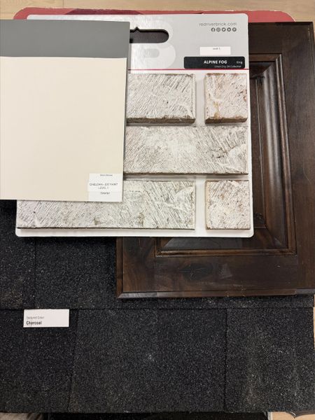 Sample of building materials used in homes in Stoneview, Glen Rose (Image 5).