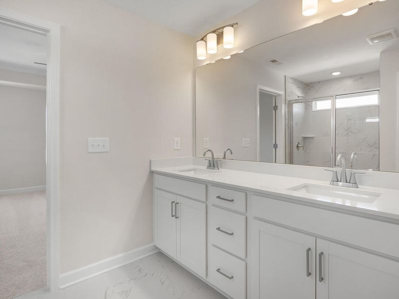 Furnished interior view inside a new home in Retreat at North Main, Lillington (Image 7).