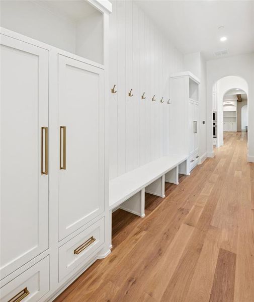 Family Storage Hall off  Garage