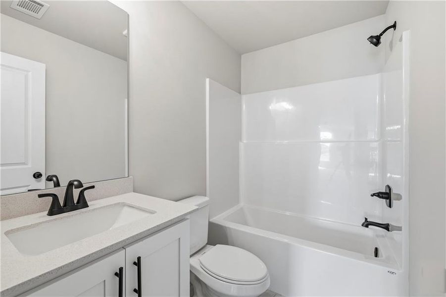 Furnished interior view inside a new home in , Monroe (Image 11).