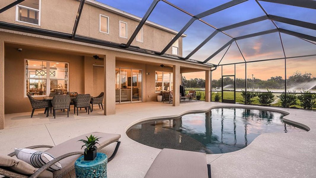 Representative exterior photo of a completed home built from the Bonaire by Taylor Morrison in Veranda Oaks, Port St. Lucie, FL (Image 70).