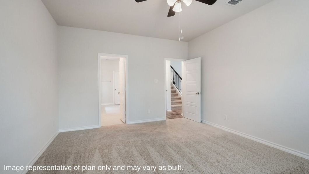 Representative unfurnished interior of a home built from the The Caspian by D.R. Horton in The Birch at Spencer Ranch, Boerne (Image 16).