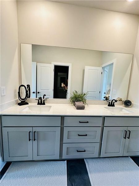 Furnished interior view inside a new home in , Cumming (Image 27).