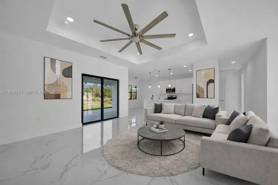 Furnished interior view inside a new home in , Lehigh Acres (Image 6).