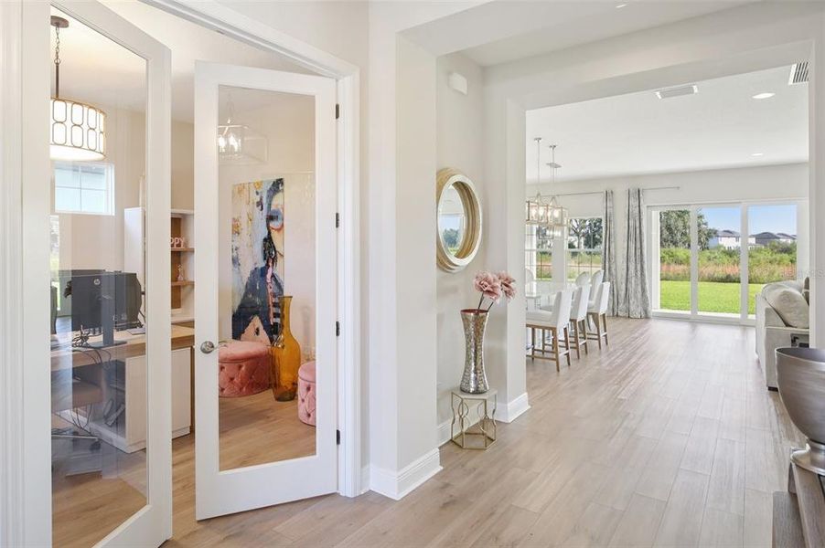 Furnished interior view inside a new home in Hawkstone, Lithia (Image 11). Furnished interior view inside a new home in Hawkstone, Lithia (Image 11).