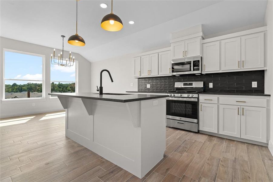 Furnished interior view inside a new home in , Lindale (Image 5). Furnished interior view inside a new home in , Lindale (Image 5).