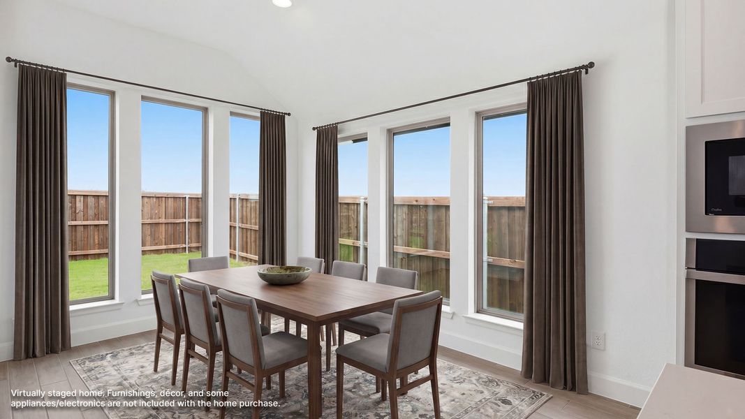 Furnished interior view inside a new home in Meraki, Forney (Image 8).
