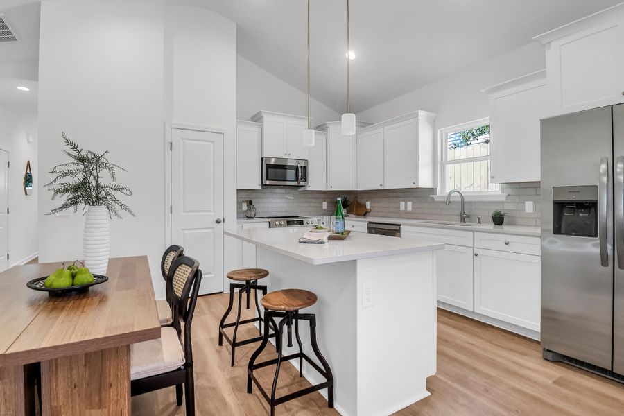 Furnished interior view inside a new home in , North Charleston (Image 10).
