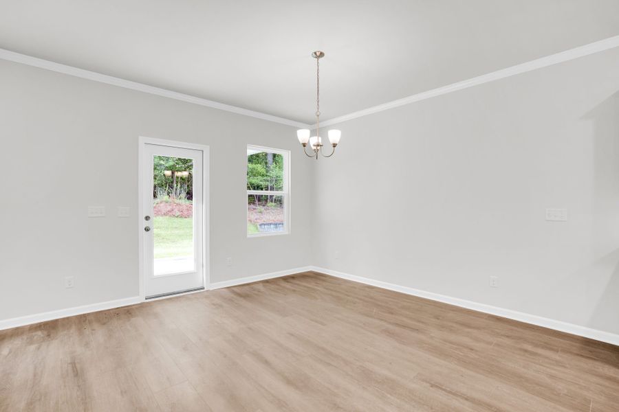 Spacious, unfurnished interior of a new home in Carriage Estates, Lexington (Image 36).