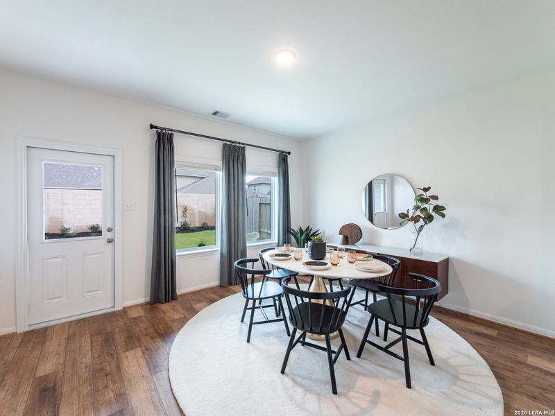 Furnished interior view inside a new home in Willow View, Converse (Image 15).