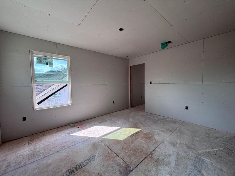 In-progress construction of a new home in The Colony, Bastrop, TX (Image 31).