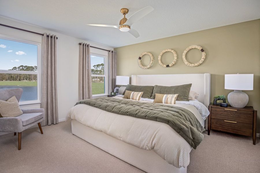 Representative furnished interior of a home built from the 1638 Modeled by KB Home in Maplewood, St. Augustine (Image 6). Representative furnished interior of a home built from the 1638 Modeled by KB Home in Maplewood, St. Augustine (Image 6).