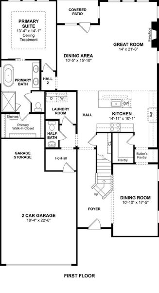 The El Paso floor plan by K. Hovnanian Homes. 1st floor shown. *Prices, plans, dimensions, features, specifications, materials, and availability of homes or communities are subject to change without notice or obligation. The El Paso floor plan by K. Hovnanian Homes. 1st floor shown. *Prices, plans, dimensions, features, specifications, materials, and availability of homes or communities are subject to change without notice or obligation.